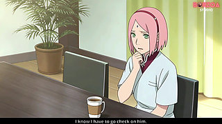 Naruto Fucks and Creampie Sarada While Sakura Is Watching, He Betrayed Boruto (uncensored Hentai)