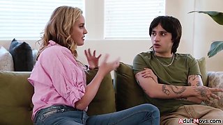 Stepson Has A Really Great Idea To Get Milf Stepmom Pregnant