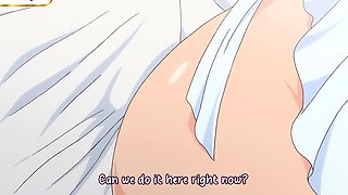 Anime beauty takes hard cock before breakfast in her kitchen