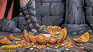 Maleficent's Dirty Feet - Experimental Cartoon Foot Fetish