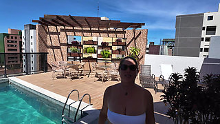 Stepmom Seduced Her Stepson in a Pool