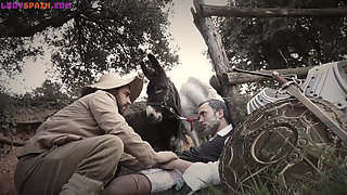 English Version of the Porn Parody Don Quixxxote, with Hairy Pussies and Anal Sex to Enjoy