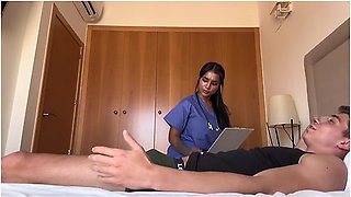 Big Titty Nurse Lets Her Patient Cum Inside Her In The Hospital - Yasmina Khan - Brady Bud