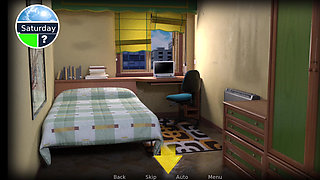 Slutty town 1 - playing with my toy