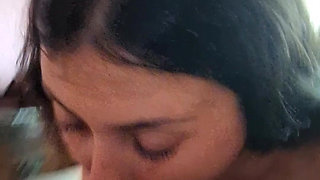 Fat Bitch Swallows All My Cock