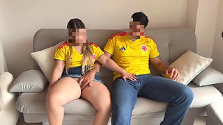 Colombian Soccer Fan Maracumangoo Takes Hardcore Anal Pounding from Her Stud, Pink Ass Drenched in Th