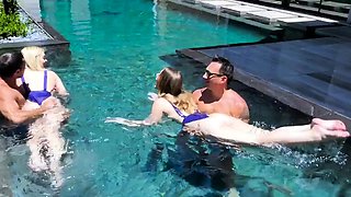 Daughter Swap-Teaching Our Daughters How To Swim