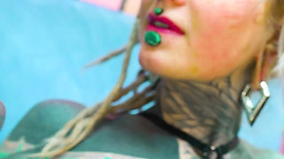 Goth and Hippie Chick Love Gettiing Anal Fuck and Facial Cumshots