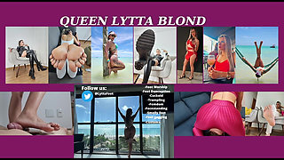 Lytta Queen - Backstage Real Life Foot Massage and Foot Worship Ep 3 - Behind the Scenes Foot Slave Foot Massage - Foot Worship
