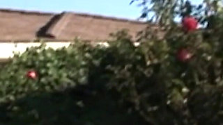 Bright Eyed Latina Shamise Mlaritizio Loves to Ride the Wild BBC Like a Cowgirl Outdoor.