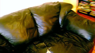 Leather Couch Spit Wmv