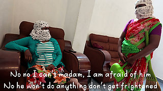 Funny wife lucky husband happy maid