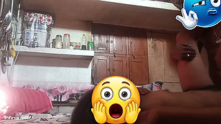 Couple in kitchen Room