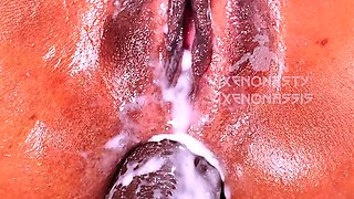 Close Up Pierced Twat Toying