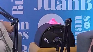 Better Than Her Toys! Mollysmith Squirts All Over the Sybian Machine on Juan Bustos Podcast