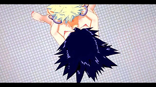 My Hero Academia Hentai - Katsuki X Namuri Kayama Hard Sex - Japanese Asian Manga Anime Game Porn