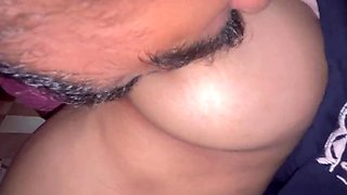 Hot Indian Bhabhi Naina Pussy Licking Her Boyfriend in Village