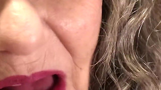Cocksucking Grannies Wear Lipstick! POV Blowjob & Throatpie! Maxxximummilf