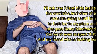 Blindfolded Fanny Squirting Endures Cuckold Fetish as Cuckolds Friend Roughly Pounds