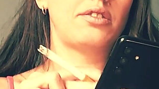 Natural Smoking POV Cigarettes - Smoke Break, Snap Inhales, Sexy Smoking.