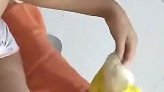 Brunette Stepsister with Big Tits and a Big Ass Colombian in the United States Sold Her Body to Her Stepbrother