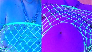 Princess Udders TS Double Penetration Green Goddess Hologram