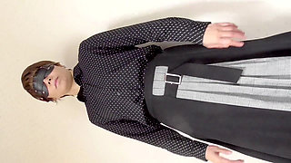 Mayu No83 10 Minutes Continuous Convulsions, Massive Squirting, Semen Eating, Blindfold, Anal Vibrator