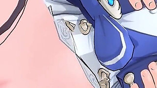 Genshin Impact - Furina X Aether Passionate Sex - 3D Hentai Animation