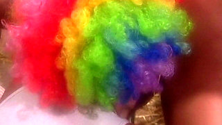 Naughty Clown Babe Gets Licked and Fucked Hard