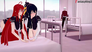 Issei lost his chance to fuck Rias Gremory so i take her - DXD NTR Madness Series