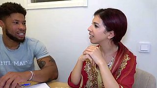 Arab Woman’s Italian Class Turns Into Anal Sex And Cum On