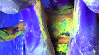 Amateur blondie solo anal masturbation