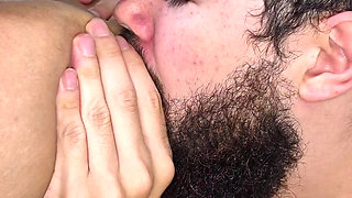 I Fuck Myself, I Get the Milk Out of My Boobs and She Went with Her Wife and Left Me Alone.