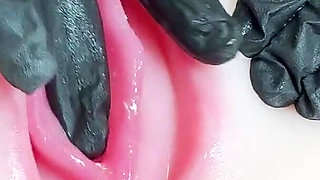 Dominafire Trains Chastity Slave with Tantaly Sex Doll