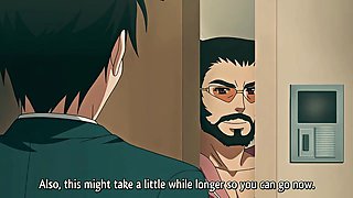 Hot blonde with huge boobs fuckes with a horny old guy, while her boyfriend is waiting for her