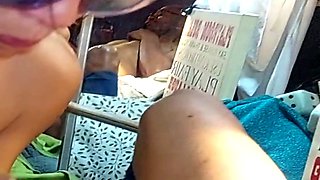 Gagging blowjob, hard dick sucking, sexy nipples