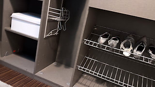 I Found a Perfect Cock in the Furniture Store - Risky Handjob and Doggy