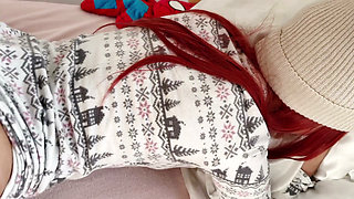 My red-haired stepsister gets very naughty under the covers