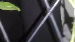 Found an Old Desi Woman Peeing Under Staircase and Punished