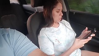 I hitchhike and squirt at myself before I get home