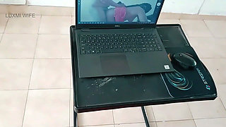 Step Brother Fucked Me During Online Interview
