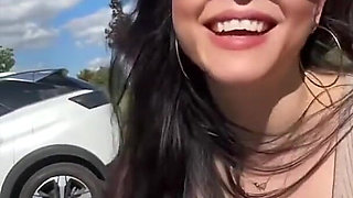 Smoking Outside in My Glasses and Joking