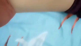 Desi Girl Next Door Casual T-shirt Reveal to Sexy Bra & Denim Shorts