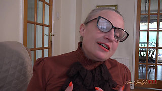 AuntJudysXXX - Your Mature MILF Tutor Ms. Andrea Ann Finds a New Way to Motivate You