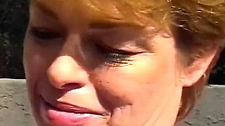 Granny Love Outdoor Orgy - Candy Cooze & Cumisha Amado Blowjob & Pussy Eating