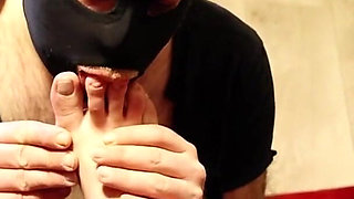 Kiss My Feet or I’ll Rip Your Balls off - CBT & Humiliation - Mistress Julia