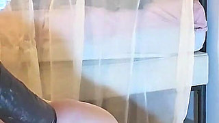 Very Hot French Couple with a Huge Dildo