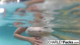 Charley Chase shows of her amazing tits