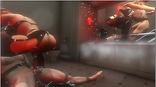 Citor3 3d Sfm Vr Sex Game Huge Tits Latex Mistress Electro Stimulation Precum Riding And Milking