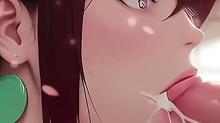 Gol Cute Anime Teen Momo Tit Fuck and Riding Creampie